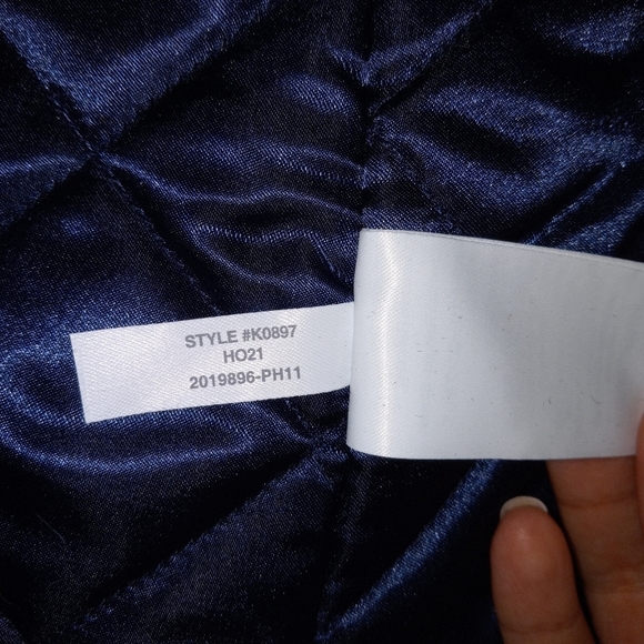 NWT J.Crew "Lodge" Black Coat in Nello Gori Italian Stadium Cloth Wool Size 00P - Picture 7 of 8